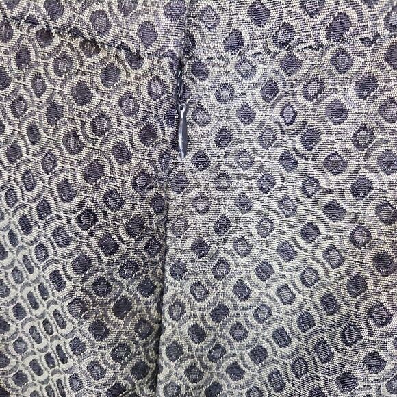 Kasper Dress Pencil Skirt Size 12 gray black geometric print lined - Picture 5 of 8